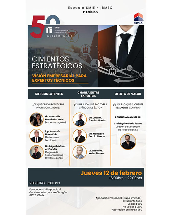 Cimientos Estratégicos. Visión empresarial para expertos técnicos